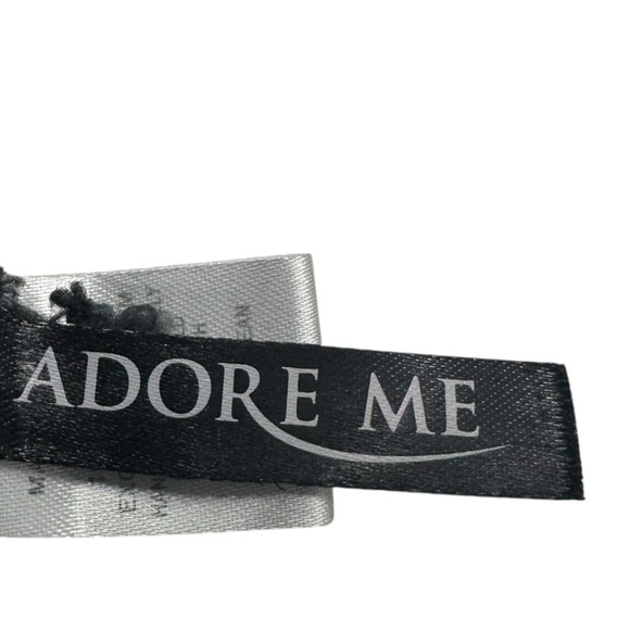 Adore Me Chemise Lingerie Dainty Coquette Lace Mesh Blue Size Small - Picture 5 of 7